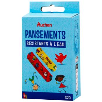 Auchan Children's Plaster with Drawing 20pcs