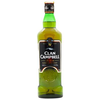 Виски Clan Campbell 40% 0,7л - купить, цены на WINETIME - фото 1