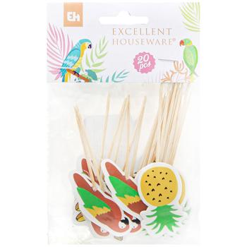 Excellent Houseware Cocktail Stick Set 20pcs
