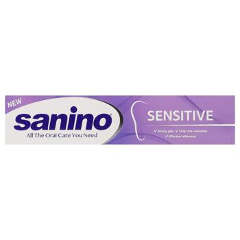 Зубная паста Sanino Sensitive 75мл - купить, цены на - фото 3