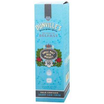 whiskey dunvilles 46% 700ml cardboard box Ireland - buy, prices for - photo 3