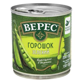 Горошек зеленый Верес 210г - купить, цены на NOVUS - фото 3