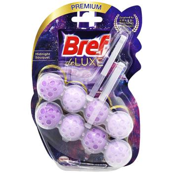 Блок для унитаза Bref De Luxe Аромат волшебной ночи 2шт*50г