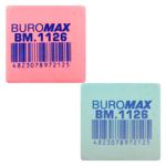 Buromax Eraser Square 28x28x13mm assortment