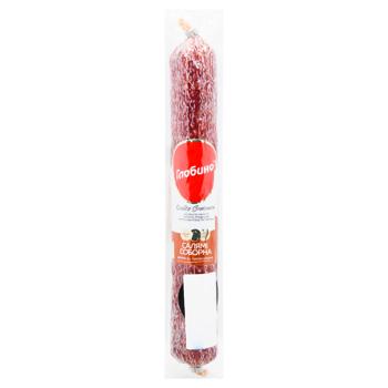 Globino Soborna Salami Raw Smoked Sausage First Grade - buy, prices for EKO Market - photo 1