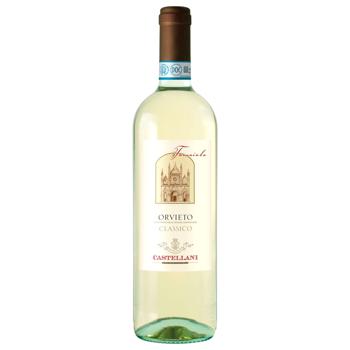 Вино Castellanі Orvieto Classico Cru Tomaiolo біле сухе 12% 0,75л - купити, ціни на Auchan - фото 1