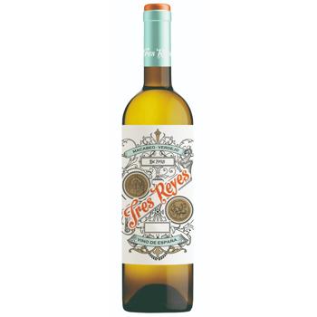 Tres Reyes Dry White Wine 12.5% 0.75l - buy, prices for COSMOS - photo 1