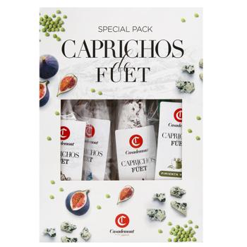 Колбаса Casademont Фуэт Мини Ассорти Экстра сыровяленая 4шт*80г - купить, цены на - фото 2