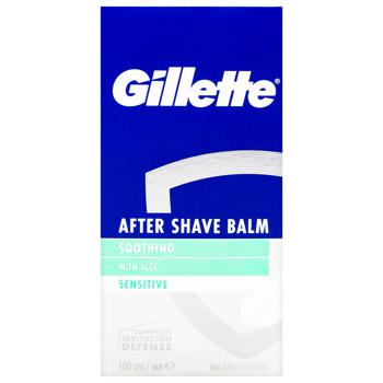 Gillette Soothing Aftershave Balm 100ml - buy, prices for Supermarket "Kharkiv" - photo 1