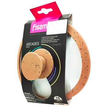 Крышка Fissman Arcades коричневая 16см - купить, цены на Cупермаркет "Харьков" - фото 2