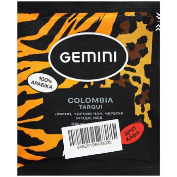 Дрип-кофе Gemini Colombia Tarqui 12г