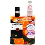 Schwartzhog Krauter Liqueur 36.7% 0.7l and Fentimans Rose Lemonade Drink 0.75l Set