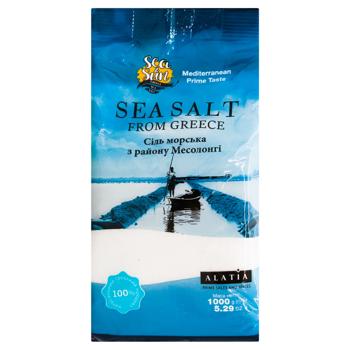 Sea & Sun Sea Salt 1kg - buy, prices for MegaMarket - photo 1
