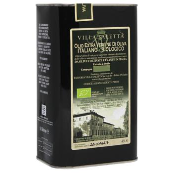 Олія оливкова Saletta Extra Vergine 1л з/б (Італія)И402 - купити, ціни на КОСМОС - фото 2