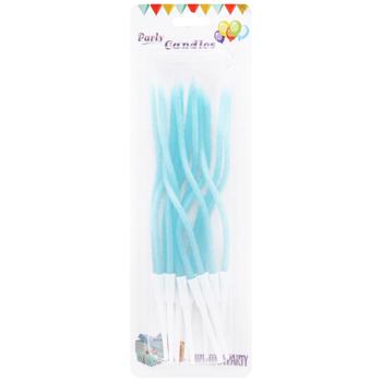 Набор свечей для торта волнистые пастель 6шт 6961-9 - купить, цены на КОСМОС - фото 2