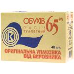 Туалетная бумага Обухов 1-слойная 48шт