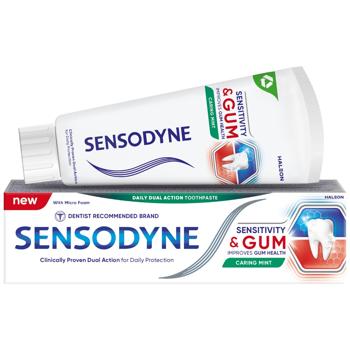 Sensodyne Toothpaste Teeth Sensitivity and Gum Protection 75ml - buy, prices for MegaMarket - photo 1