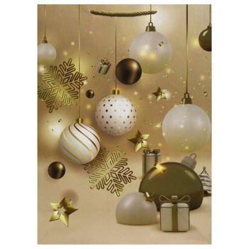 Пакет бумажный Angel Gifts Новогодний 40*55*15см - купить, цены на ULTRAMARKET - фото 3