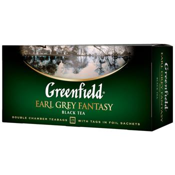 Чай чорний Greenfield Earl Grey Fantasy 2г*25шт