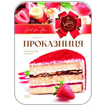Valencia Prokaznytsya Cake 350g - buy, prices for Chudo Market - photo 1