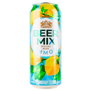 Пиво Оболонь BeerMix Лимон специальное 2,5% 0,5л