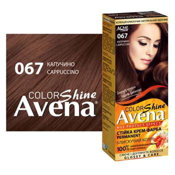 Краска для волос Avena Shine капучино 067 - купить, цены на МегаМаркет - фото 2