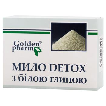 Мыло Golden Pharm Detox с белой глиной 70г