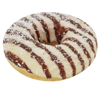 Donut with Cream Filling and White Chocolate 74g