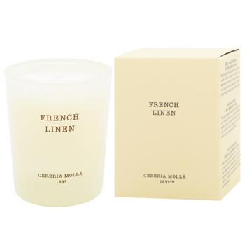 Cereria Molla French Linen Mini Scented Candle 70g - buy, prices for WINETIME - photo 1