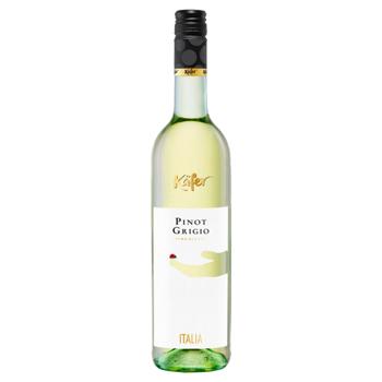 Вино Kafer Pinot Grigio біле сухе 12,5% 0,75л - купити, ціни на Auchan - фото 1