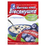 Vivsyanushka Instant Oatmeal with Blueberries 40g