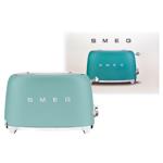 Smeg Matte Emerald Green Electric Toaster for 2 Toasts