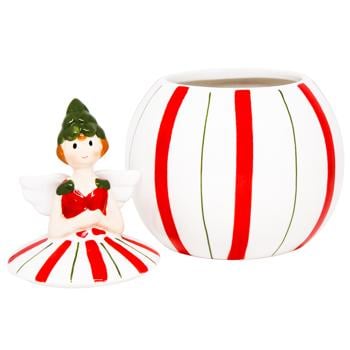 Bona Di Angel Jar 660ml White with Red - buy, prices for - photo 2
