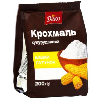 Крахмал Деко кукурузный сухой 200г - купить, цены на Идеал - фото 3