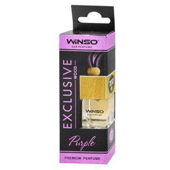 Освежитель воздуха автомобильный Winso Exclusive Wood Purple 6мл - купить, цены на NOVUS - фото 1