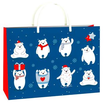 New Year's Paper Bag XL - buy, prices for METRO - photo 1