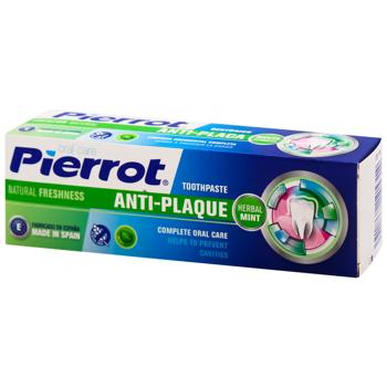 Pierrot Toothpaste with Mint and Fluoride 75ml - buy, prices for MegaMarket - photo 1