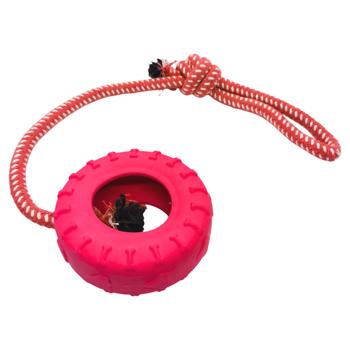 Tire with Rope Toy for Dogs 50cm - buy, prices for - photo 2