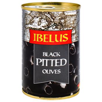 Ibelus Pitted Black Olives 280g - buy, prices for Tavria V - photo 1