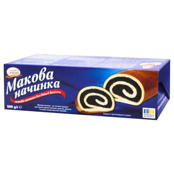 Начинка маковая SantaVita Bakers 500г - купить, цены на МегаМаркет - фото 1