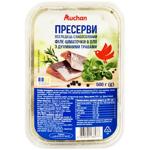 Оселедець Auchan 500г шматочки з духмяними травами