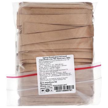 Сахар Кристал белый кристаллический порционный 5г*100шт - купить, цены на КОСМОС - фото 1