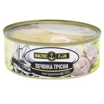 Baltic Fish Natural Cod Liver 240g