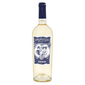 Amoruccio Vermentino Terre Siciliane IGT White Dry Wine 12.5% 0.75l - buy, prices for NOVUS - photo 1