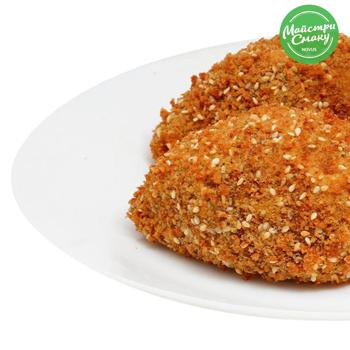Kyiv Cutlet with Cheese and Greens