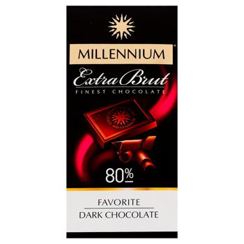 Millennium Favorite Brut Dark Chocolate 80% 100g
