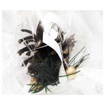 Украшение новогоднее Шишка - купить, цены на Auchan - фото 3