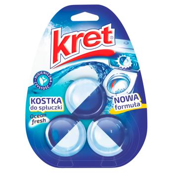 Kret Okean Toilet Block 50g+3pcs - buy, prices for Vostorg - photo 1