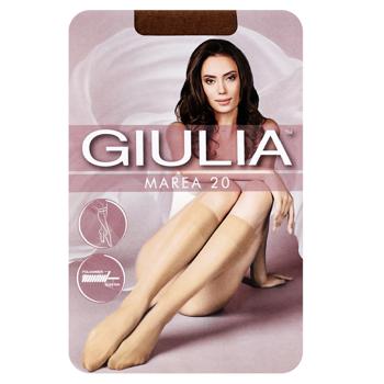 Гольфы женские Giulia Marea 20 Den 2 пары Caramel