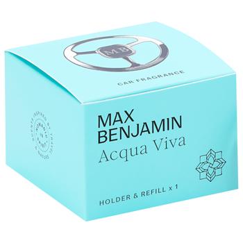 Автомобільний аромадиспенсер Max Benjamin Acqua Viva 1 шт - купить, цены на WINETIME - фото 2